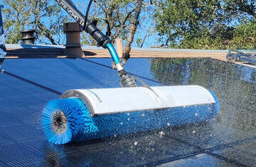 Nettoyage panneaux solaires