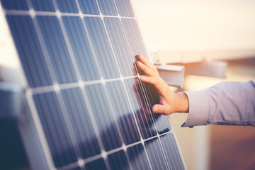 nettoyage de panneaux solaires à l'eau pure Valence